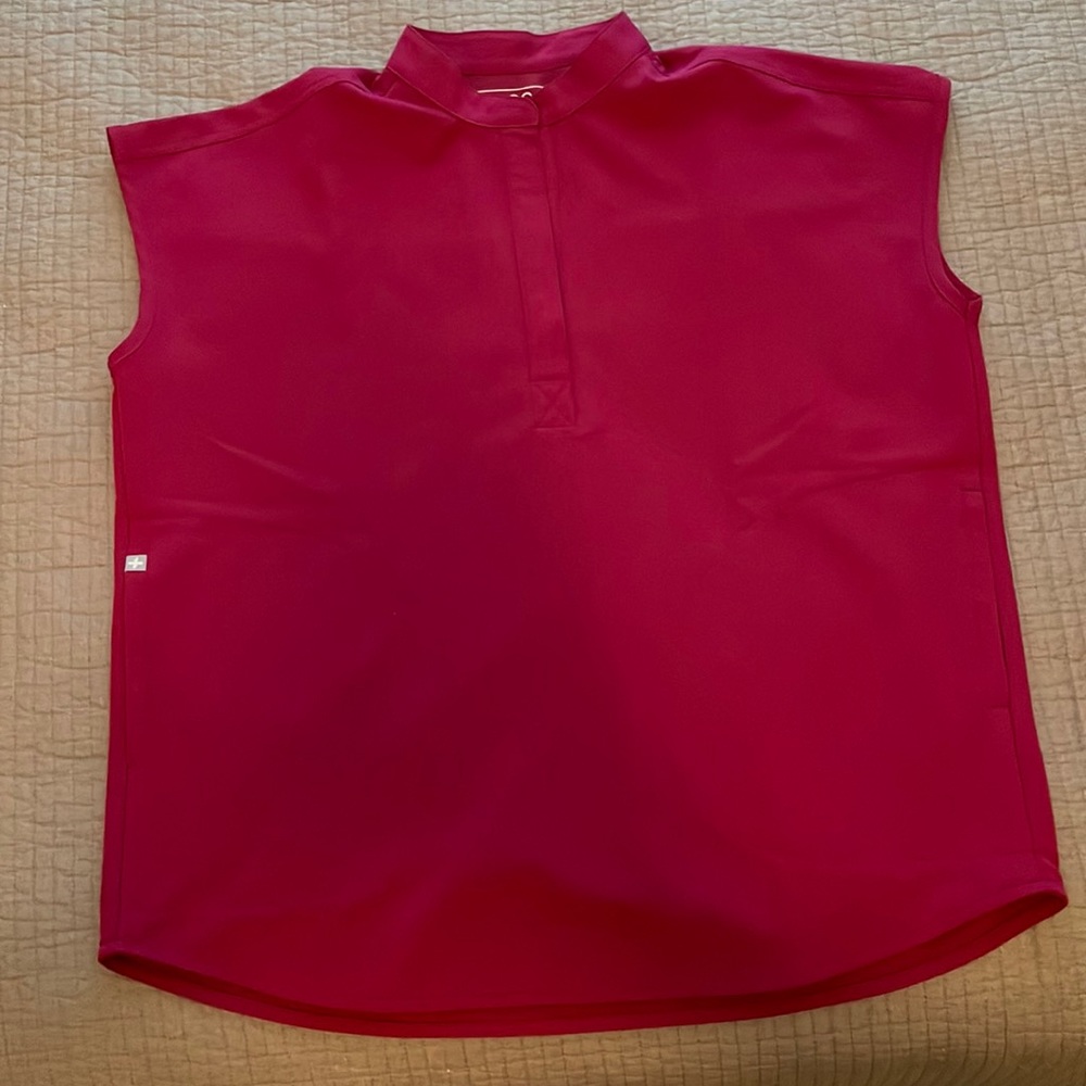 FIGS Rafaela scrub top (Dark Magenta)